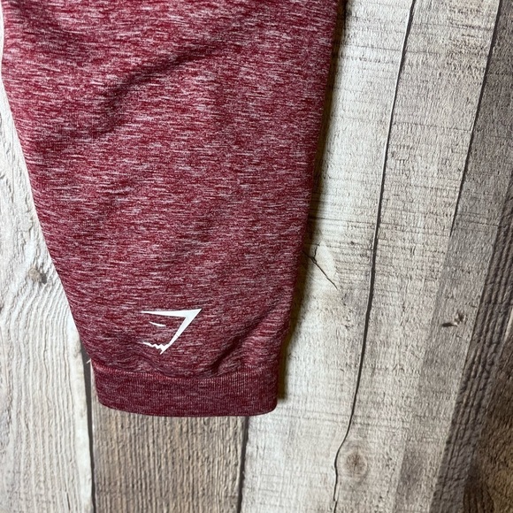 Gymshark Seamless Maroon Ombre Leggings - Picture 5 of 6